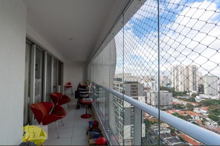 Varanda de apartamento para alugar com 2 quartos, 69m² em Cidade Monções, São Paulo