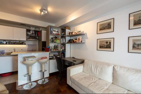 Sala de apartamento para alugar com 2 quartos, 69m² em Cidade Monções, São Paulo