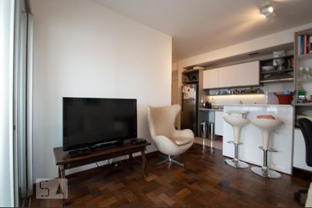 Sala de apartamento para alugar com 2 quartos, 69m² em Cidade Monções, São Paulo