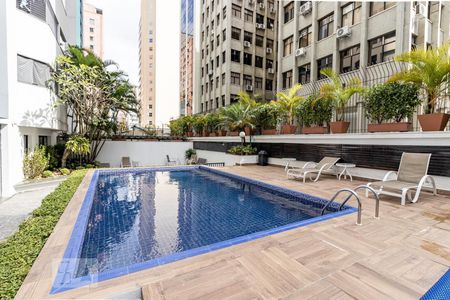 Área comum do prédio de apartamento à venda com 3 quartos, 94m² em Vila Olímpia, São Paulo
