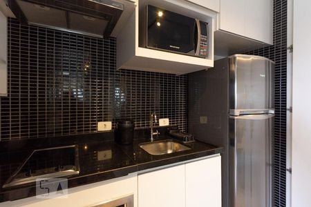 detalhe da cozinha de apartamento para alugar com 2 quartos, 60m² em Vila Olímpia, São Paulo