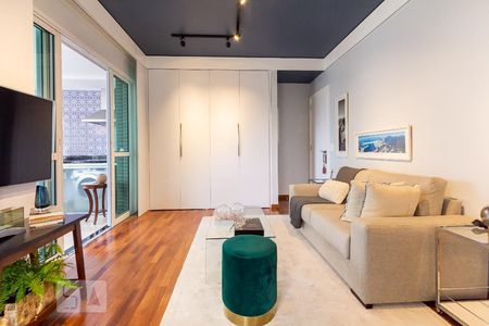 Sala  de apartamento para alugar com 2 quartos, 60m² em Vila Olímpia, São Paulo