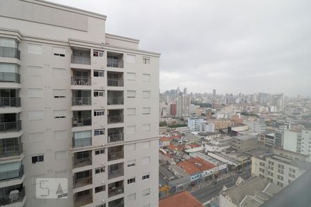 Vista da Sacada de apartamento à venda com 1 quarto, 40m² em Brás, São Paulo
