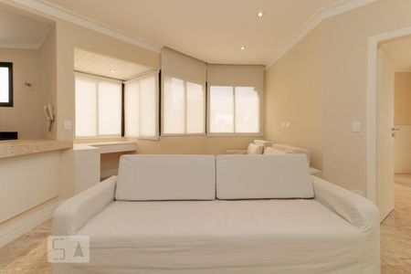 Sala de apartamento à venda com 1 quarto, 54m² em Jardim Paulistano, São Paulo