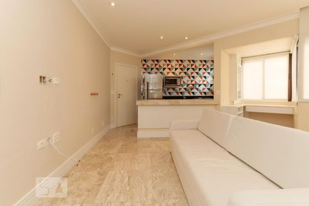 Sala de apartamento à venda com 1 quarto, 54m² em Jardim Paulistano, São Paulo