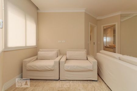 Sala de apartamento à venda com 1 quarto, 54m² em Jardim Paulistano, São Paulo