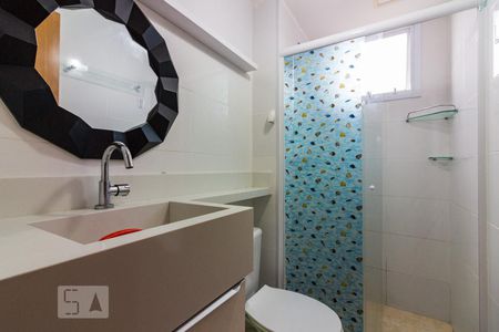 Banheiro de apartamento à venda com 2 quartos, 44m² em Jardim Íris, São Paulo