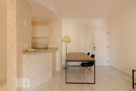 Sala de apartamento para alugar com 1 quarto, 48m² em Jardim Paulistano, São Paulo