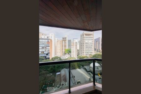 Varanda Sala de apartamento para alugar com 1 quarto, 48m² em Jardim Paulistano, São Paulo