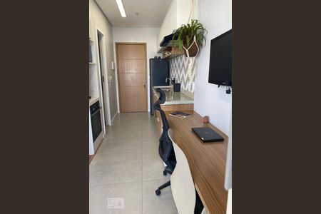 Studio para alugar com 35m², 1 quarto e 1 vaga Studio para alugar com 35m², 1 quarto e 1 vagaCozinha