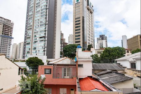Vista da sala de apartamento para alugar com 1 quarto, 48m² em Aclimação, São Paulo