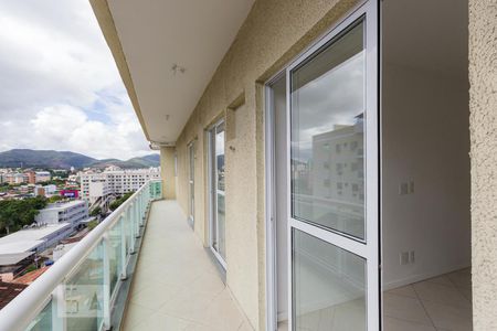 Varanda de apartamento para alugar com 2 quartos, 62m² em Taquara, Rio de Janeiro