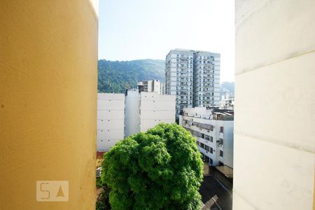 Vista da Sala de apartamento para alugar com 1 quarto, 44m² em Botafogo, Rio de Janeiro