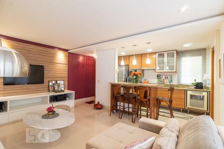 Sala de apartamento à venda com 2 quartos, 80m² em Passo da Areia, Porto Alegre