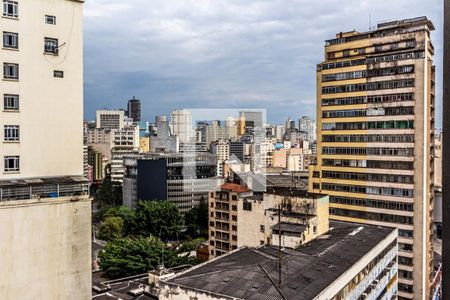 Vista de kitnet/studio para alugar com 1 quarto, 25m² em Centro, São Paulo