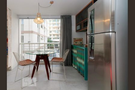 Sala de jantar de apartamento para alugar com 1 quarto, 44m² em Jardim Paulista, São Paulo