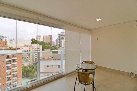 Varanda da Sala de apartamento para alugar com 2 quartos, 90m² em Jardim Ampliação, São Paulo