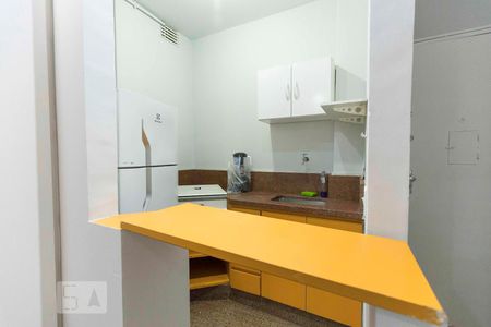 Cozinha de kitnet/studio à venda com 1 quarto, 22m² em Flamengo, Rio de Janeiro
