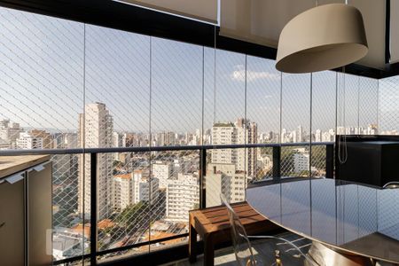 Apartamento para alugar com 63m², 1 quarto e 2 vagasSacada/Área de Serviço