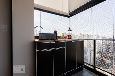 Apartamento para alugar com 63m², 1 quarto e 2 vagasSacada/Área de Serviço
