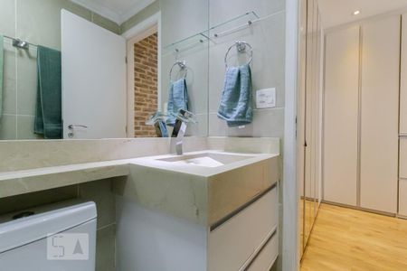 Apartamento para alugar com 63m², 1 quarto e 2 vagasBanheiro da Suíte