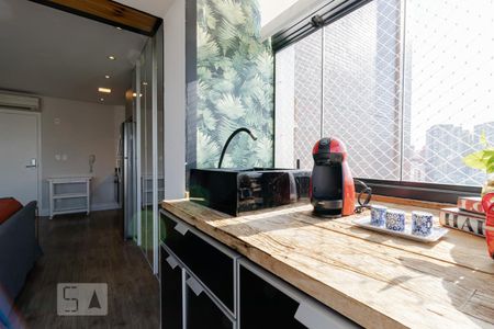 Apartamento para alugar com 63m², 1 quarto e 2 vagasSacada/Área de Serviço