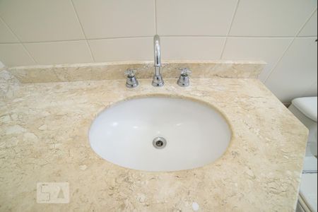 Apartamento à venda com 106m², 3 quartos e 2 vagasBanheiro Social - Pia