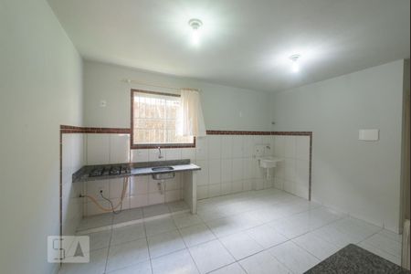 Sala e Cozinha e Área de Serviço de apartamento para alugar com 1 quarto, 35m² em Capoeiras, Florianópolis