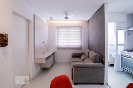 Sala de apartamento à venda com 1 quarto, 33m² em Barra Funda, São Paulo