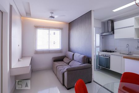 Sala de apartamento à venda com 1 quarto, 33m² em Barra Funda, São Paulo