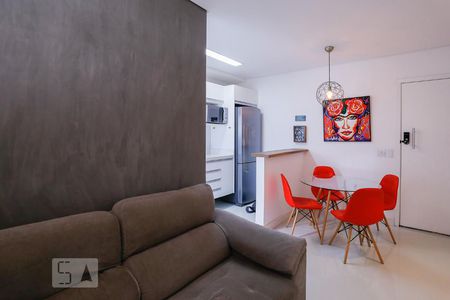 Sala de apartamento à venda com 1 quarto, 33m² em Barra Funda, São Paulo