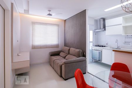 Sala de apartamento à venda com 1 quarto, 33m² em Barra Funda, São Paulo