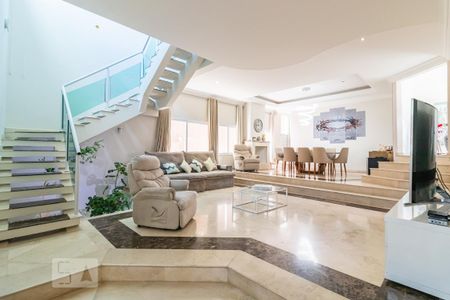 Sala de casa para alugar com 5 quartos, 403m² em Alphaville, Santana de Parnaíba
