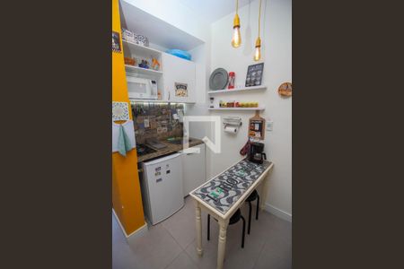 Studio à venda com 21m², 1 quarto e sem vagaCozinha