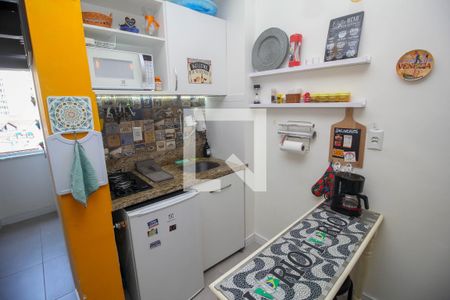 Studio à venda com 21m², 1 quarto e sem vagaCozinha