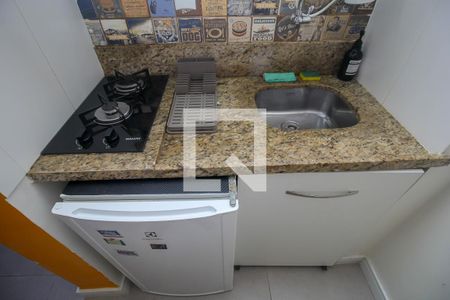 Studio à venda com 21m², 1 quarto e sem vagaCozinha
