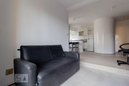 Sala de apartamento para alugar com 1 quarto, 49m² em Pinheiros, São Paulo