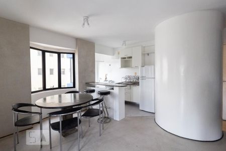 Sala de apartamento para alugar com 1 quarto, 49m² em Pinheiros, São Paulo