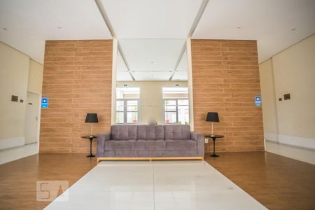 Apartamento à venda com 64m², 2 quartos e 2 vagasHall social