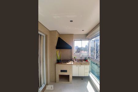 Varanda da Sala de apartamento à venda com 3 quartos, 134m² em Jardim Maria Adelaide, São Bernardo do Campo