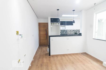 Sala de apartamento à venda com 2 quartos, 54m² em Vila Tibiriçá, Santo André
