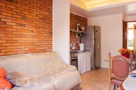 Sala/Cozinha de apartamento para alugar com 1 quarto, 45m² em Estância Velha, Canoas