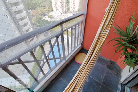 Varanda da Sala de apartamento para alugar com 2 quartos, 49m² em Jardim Ampliação, São Paulo