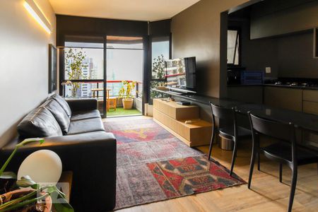 Apartamento para alugar com 47m², 1 quarto e 1 vaga Apartamento para alugar com 47m², 1 quarto e 1 vagaSala