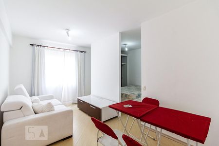 Sala de apartamento à venda com 1 quarto, 38m² em Indianópolis, São Paulo