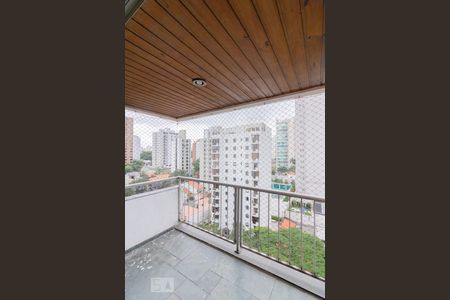 Varanda Sala de apartamento para alugar com 1 quarto, 54m² em Moema, São Paulo
