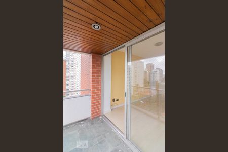 Varanda Sala de apartamento para alugar com 1 quarto, 54m² em Moema, São Paulo
