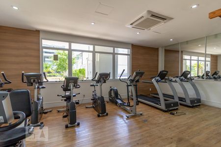 Apartamento para alugar com 48m², 1 quarto e 1 vaga Apartamento para alugar com 48m², 1 quarto e 1 vagaAcademia