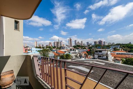 Varanda da Sala de apartamento à venda com 3 quartos, 126m² em Vila Marina, Santo André