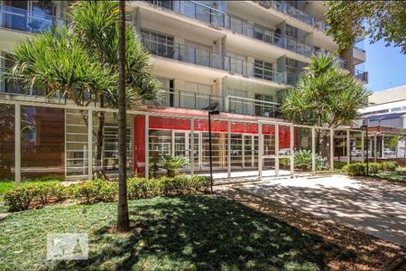 Fachada de kitnet/studio para alugar com 1 quarto, 50m² em Indianópolis, São Paulo